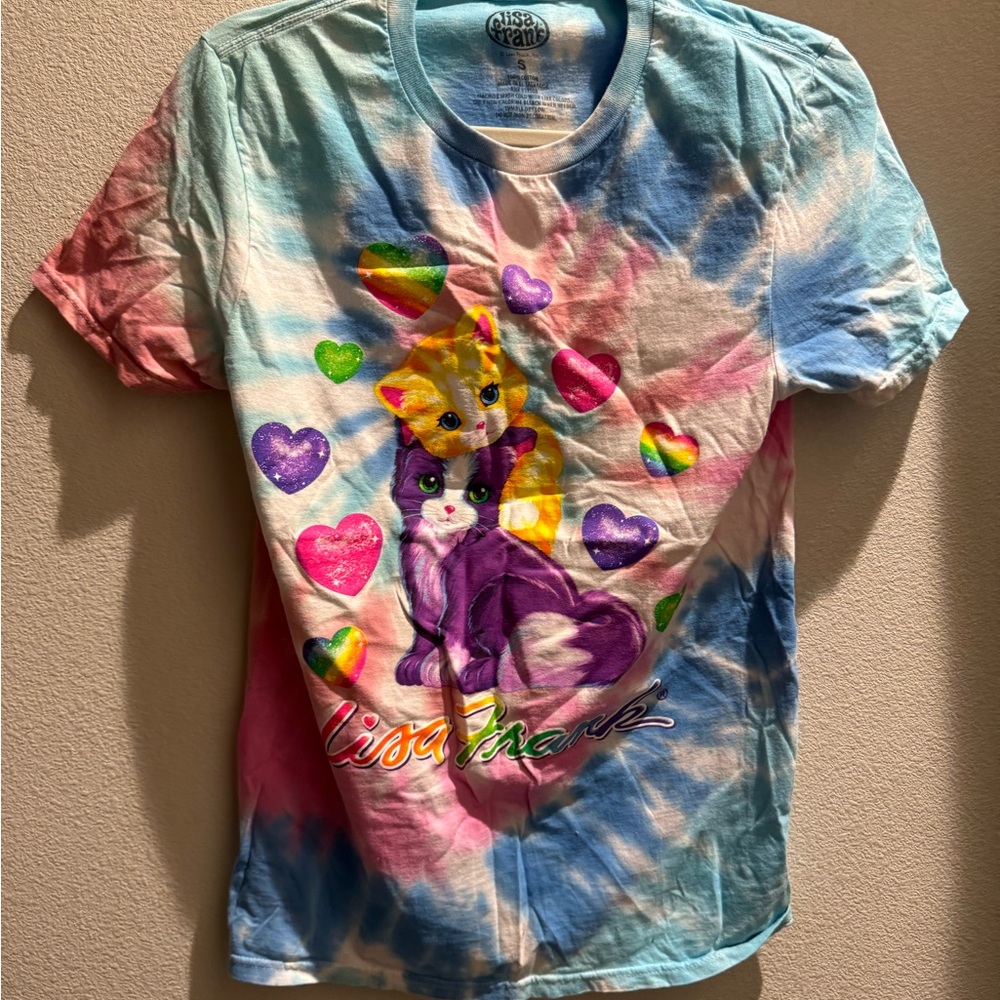Lisa Frank Tie-Dye Kids Shirt - Multicolor